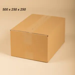 Amerikaanse verzenddoos 500 x 250 x 250