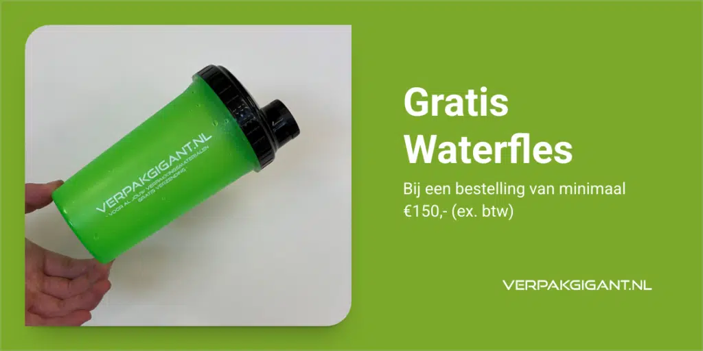 Gratis Verpakgigant Waterfles