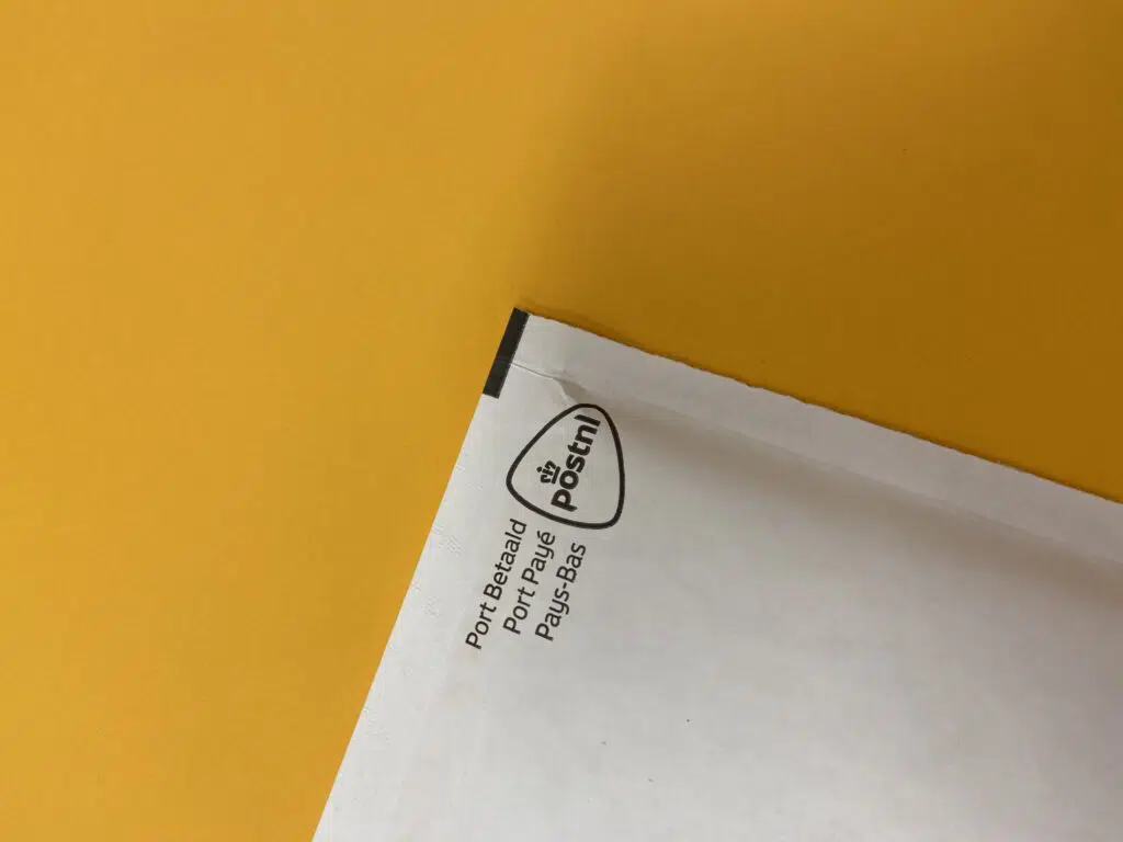 port betaald envelop