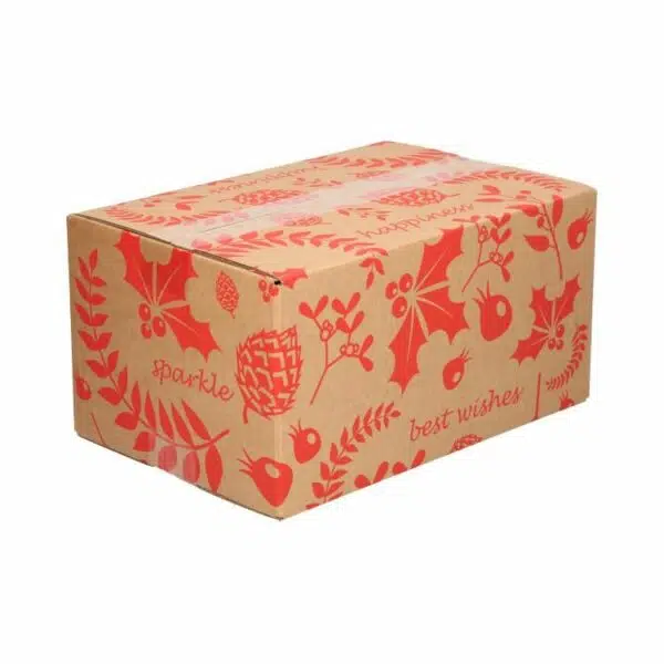Kerstdoos Red Sparkle