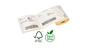 BPA-vrije en FSC-gecertificeerde Verzendlabels