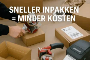 Sneller inpakken = Minder Kosten
