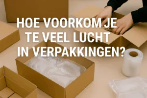 Hoe voorkom je te veel lucht in verpakkingen?