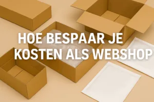 Hoe bespaar je kosten als webshop?