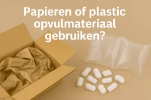 Papier of plastic opvulling?