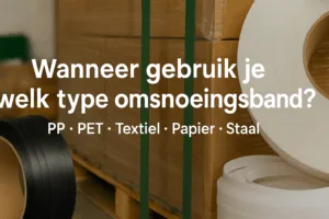 Wanneer gebruik je welke omsnoeringsband