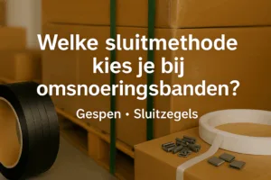 Welke sluitmethode kies je bij omsnoeringsbanden?