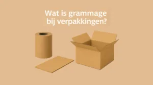 Grammage Bij verpakkingen